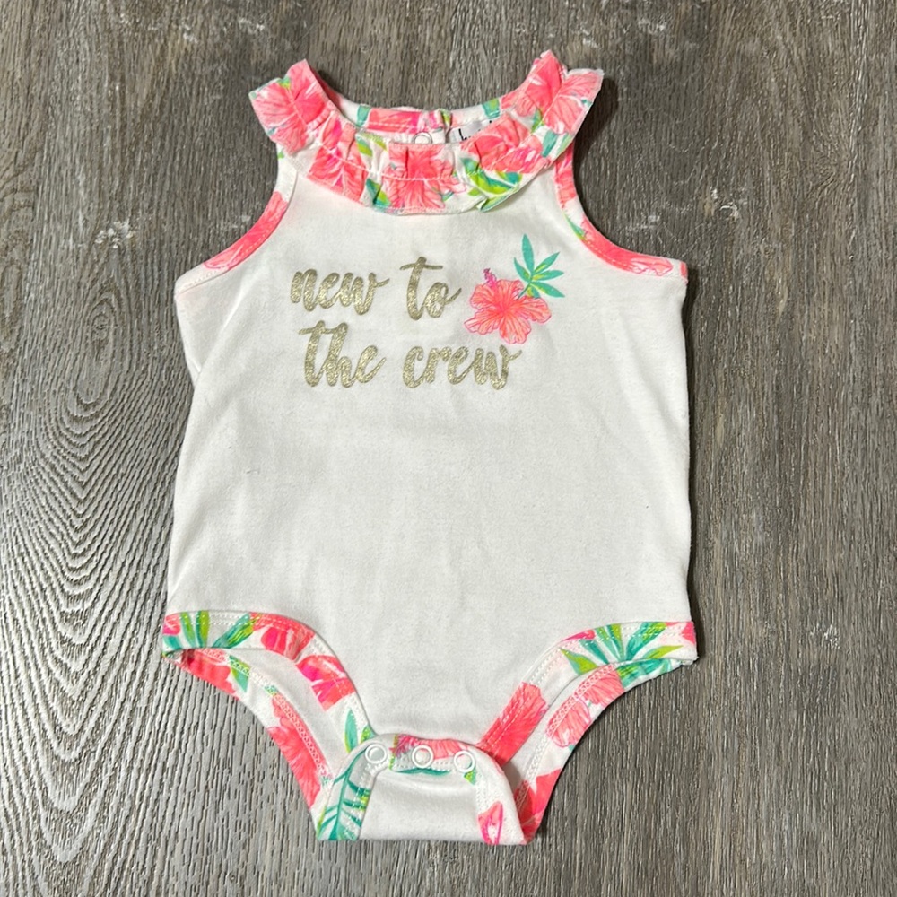 Nicole Miller New York baby girl onesie